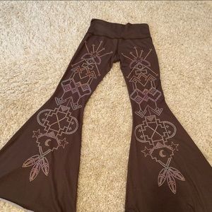 Teeki Seven Crowns bell bottoms